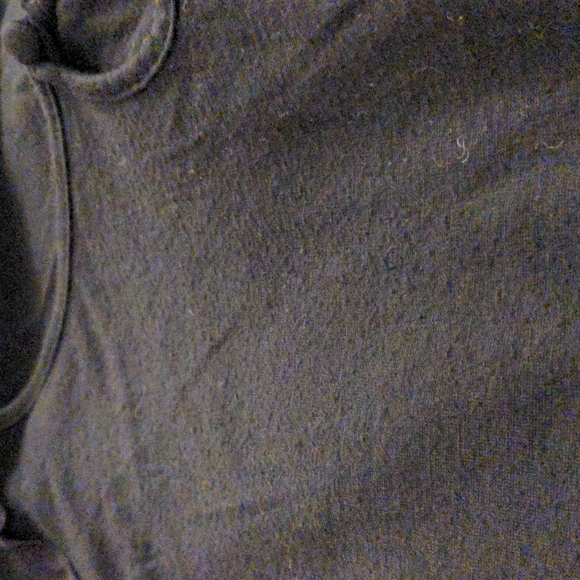 Keyhole flutter chiffon sleeve t-shirt tee removable waist tie - Picture 5 of 5